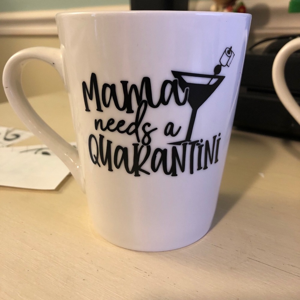 Quarantine themed coffee mugs
